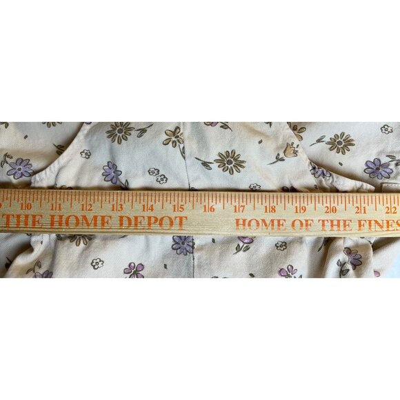 Zara Floral Overalls - Picture 8 of 11